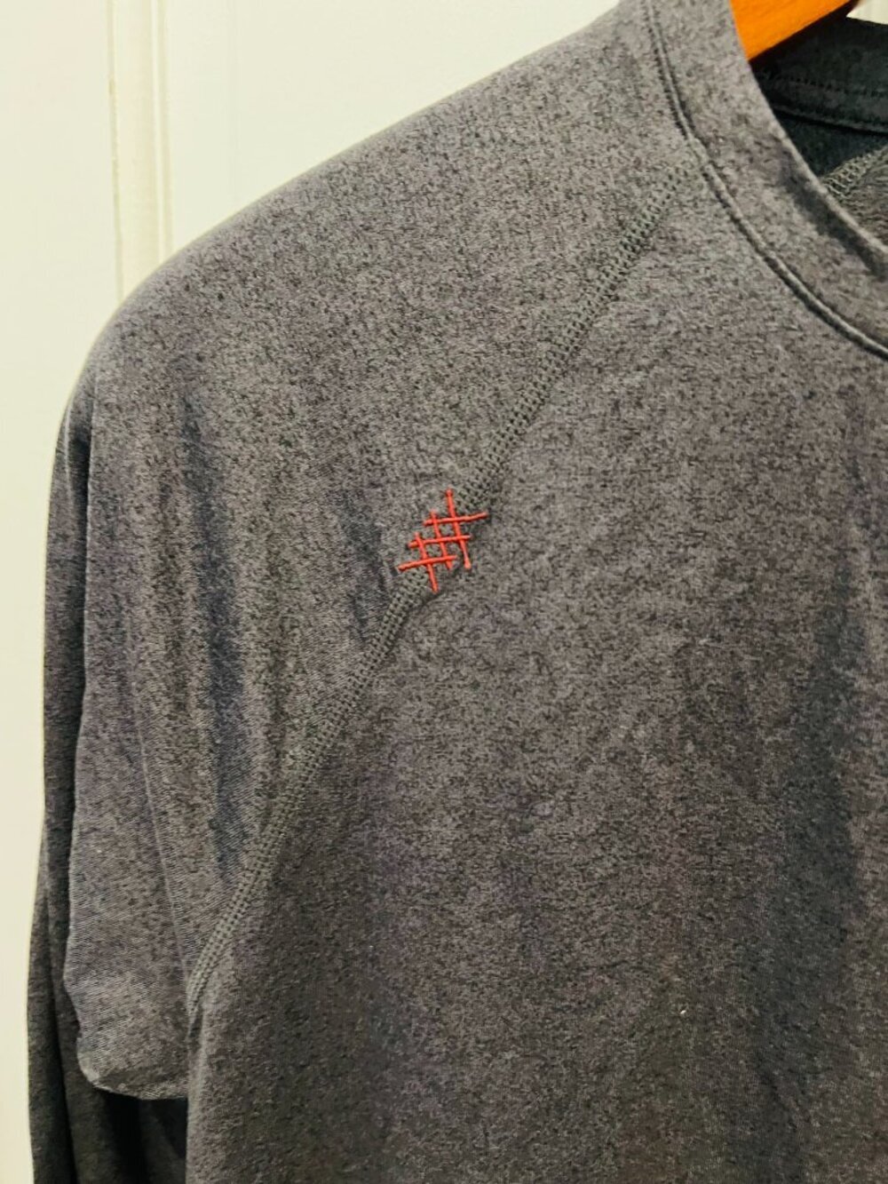 Rhone x Morgan Stanley Mens Long Sleeve Training Performance Reign Tee NWT - Picture 6 of 16